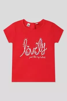 Футболка хлопковая с принтом IDO