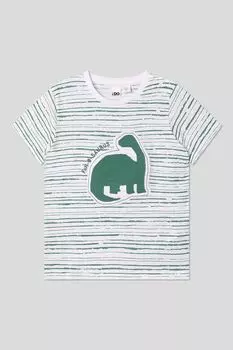 Футболка хлопковая с принтом IDO