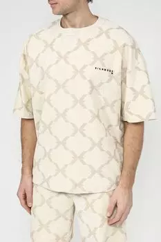 Футболка хлопковая с принтом John Richmond