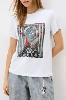 Футболка хлопковая с принтом KSI KSI