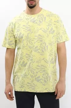 Футболка хлопковая с принтом LERROS