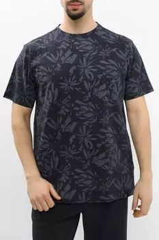 Футболка хлопковая с принтом LERROS