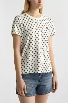 Футболка хлопковая с принтом LEVI'S