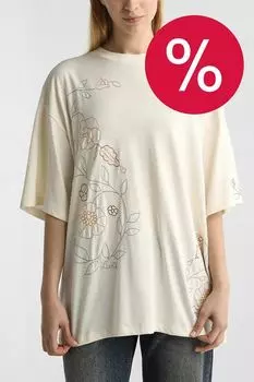 Футболка хлопковая с принтом LEVI'S