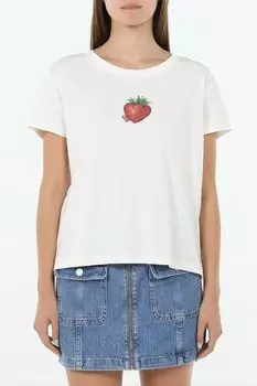Футболка хлопковая с принтом LEVI'S