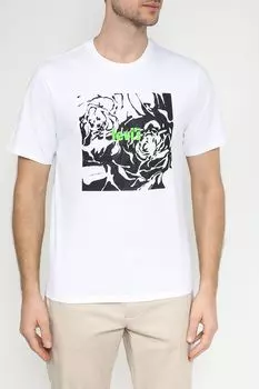 Футболка хлопковая с принтом LEVI'S