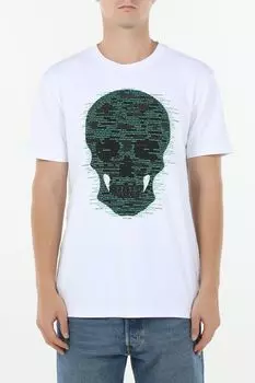 Футболка хлопковая с принтом Loft