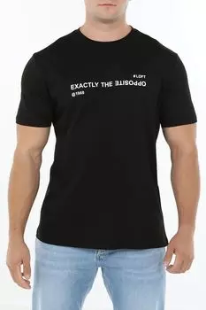 Футболка хлопковая с принтом Loft