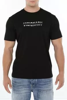 Футболка хлопковая с принтом Loft