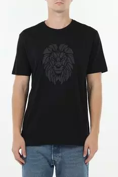 Футболка хлопковая с принтом Loft