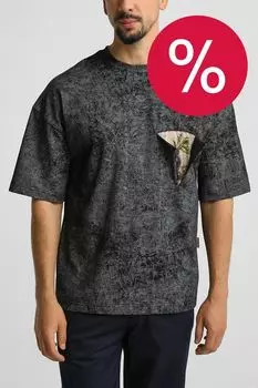 Футболка хлопковая с принтом Магнолия ARTOGRAPH