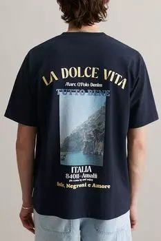 Футболка хлопковая с принтом Marc O'Polo Denim