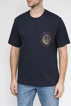 Футболка хлопковая с принтом Marc O'Polo