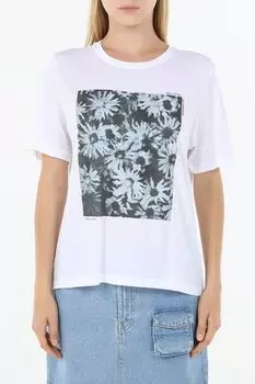 Футболка хлопковая с принтом Marc O'Polo