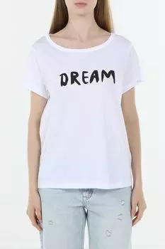 Футболка хлопковая с принтом Marc O'Polo