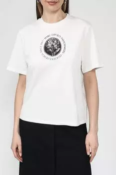 Футболка хлопковая с принтом Marc O'Polo