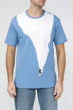 Футболка хлопковая с принтом MARCO DI RADI