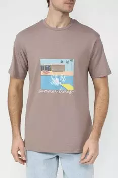 Футболка хлопковая с принтом MARCO DI RADI