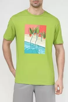 Футболка хлопковая с принтом MARCO DI RADI