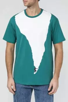 Футболка хлопковая с принтом MARCO DI RADI