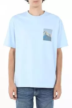 Футболка хлопковая с принтом MARCO DI RADI