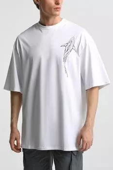 Футболка хлопковая с принтом MARCO DI RADI