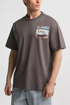 Футболка хлопковая с принтом MARCO DI RADI