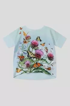 Футболка хлопковая с принтом Molo