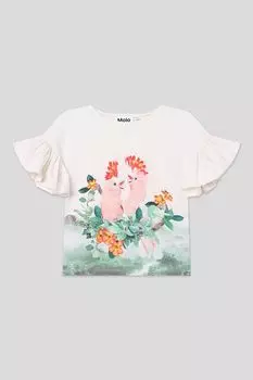 Футболка хлопковая с принтом Molo