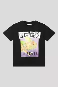 Футболка хлопковая с принтом Molo