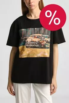 Футболка хлопковая с принтом Наперегонки ARTOGRAPH