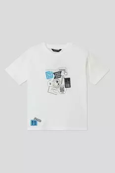 Футболка хлопковая с принтом Nukutavake