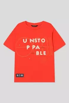 Футболка хлопковая с принтом Nukutavake