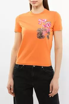 Футболка хлопковая с принтом от Кристиана Лакруа Desigual