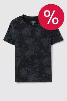 Футболка хлопковая с принтом OVS