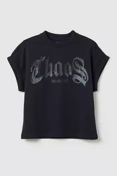 Футболка хлопковая с принтом OVS