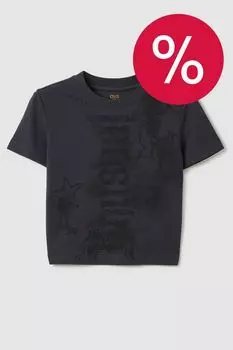 Футболка хлопковая с принтом OVS