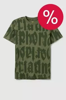 Футболка хлопковая с принтом OVS