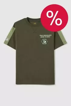 Футболка хлопковая с принтом OVS