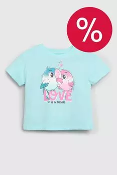 Футболка хлопковая с принтом OVS