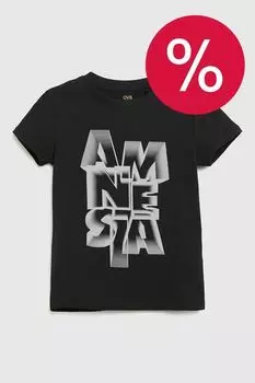 Футболка хлопковая с принтом OVS