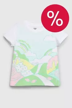 Футболка хлопковая с принтом OVS