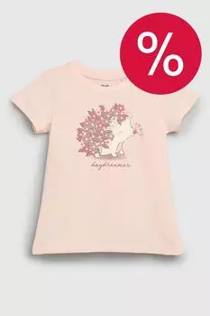 Футболка хлопковая с принтом OVS