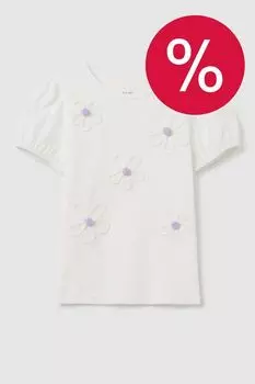 Футболка хлопковая с принтом OVS