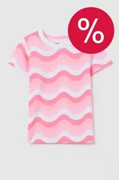 Футболка хлопковая с принтом OVS