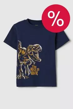 Футболка хлопковая с принтом OVS