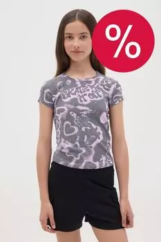 Футболка хлопковая с принтом OVS