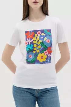 Футболка хлопковая с принтом OVS