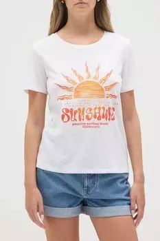 Футболка хлопковая с принтом OVS