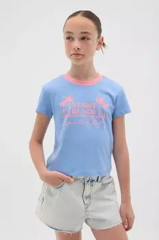 Футболка хлопковая с принтом OVS